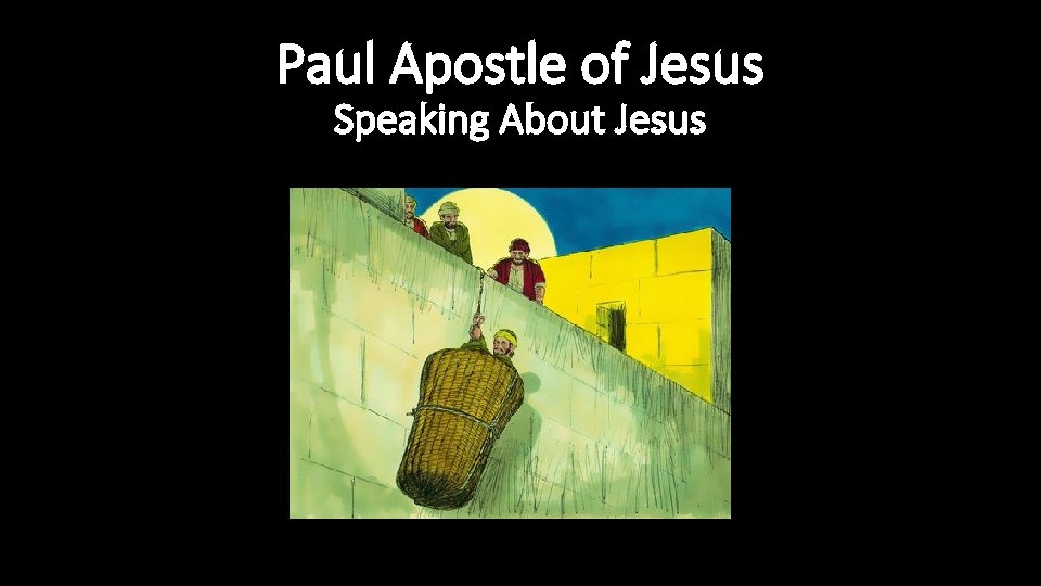 Paul Apostle of Jesus Speaking About Jesus 