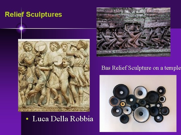 Relief Sculptures Bas Relief Sculpture on a temple • Luca Della Robbia 
