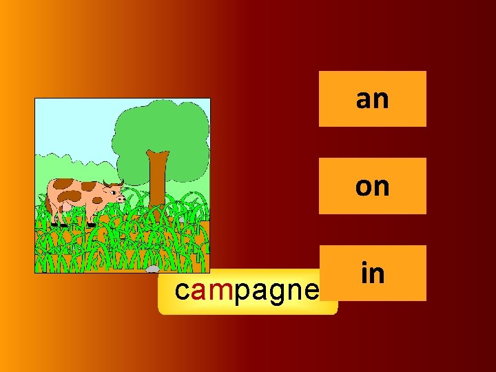 an an on campagne in 