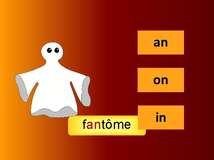 an an on fantôme in 