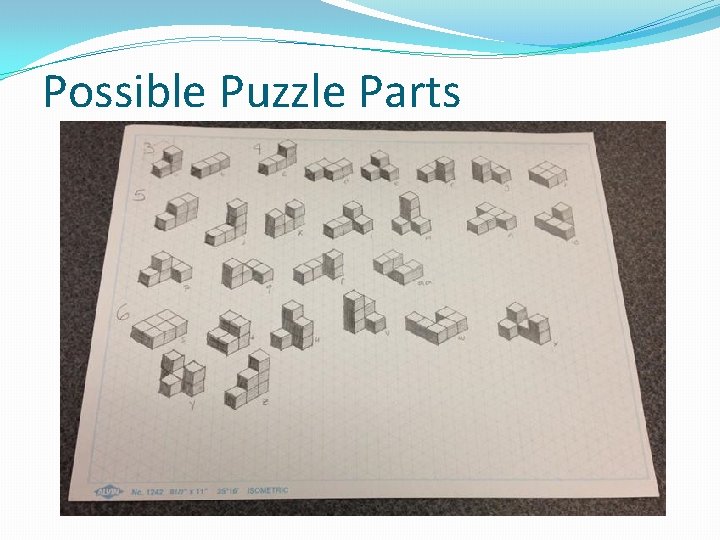 Possible Puzzle Parts 