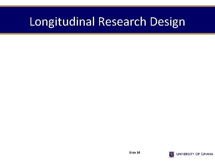 Longitudinal Research Design Slide 14 