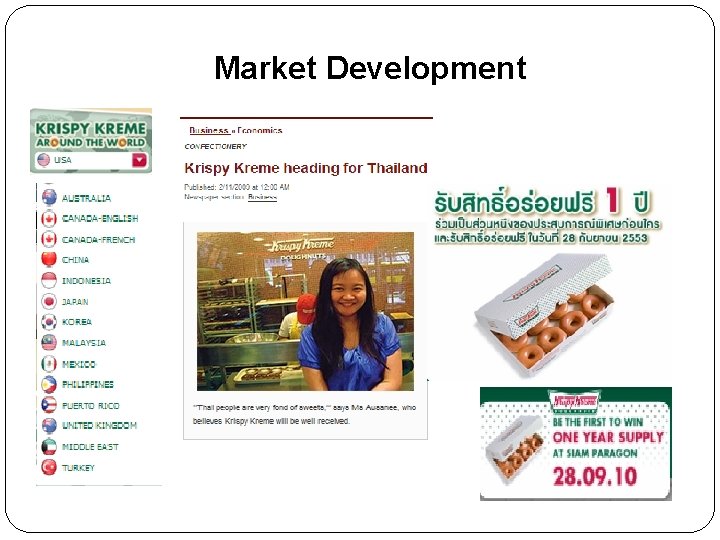 Market Development 