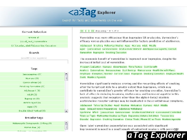 12 a. Tag Explorer 