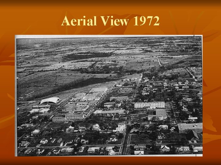 Aerial View 1972 