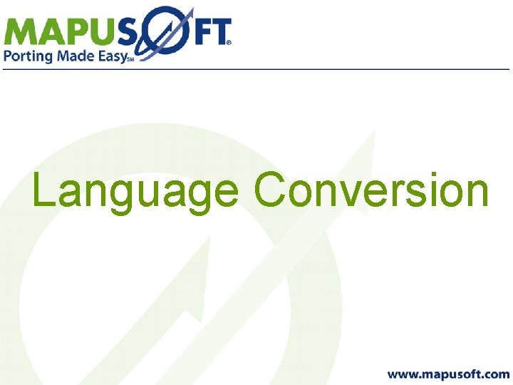 Language Conversion 