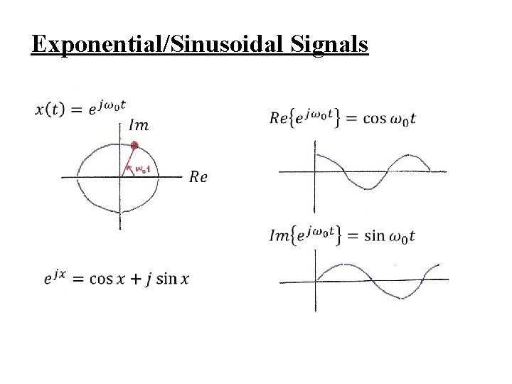 Exponential/Sinusoidal Signals 