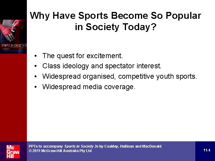 Why Have Sports Become So Popular in Society Today? • • The quest for