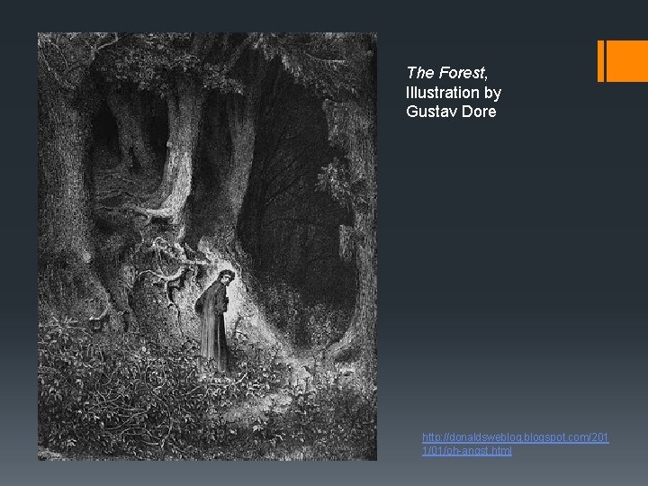 The Forest, Illustration by Gustav Dore http: //donaldsweblogspot. com/201 1/01/oh-angst. html 