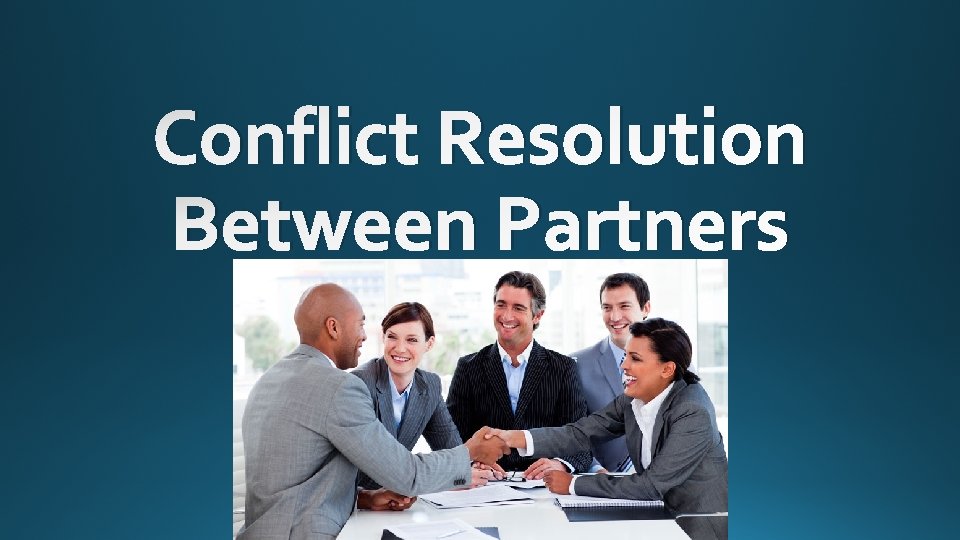 Conflict Resolution Between Partners 