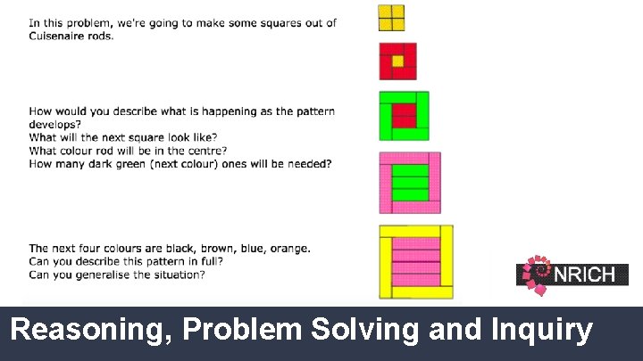 Reasoning, Problem Solving and Inquiry 