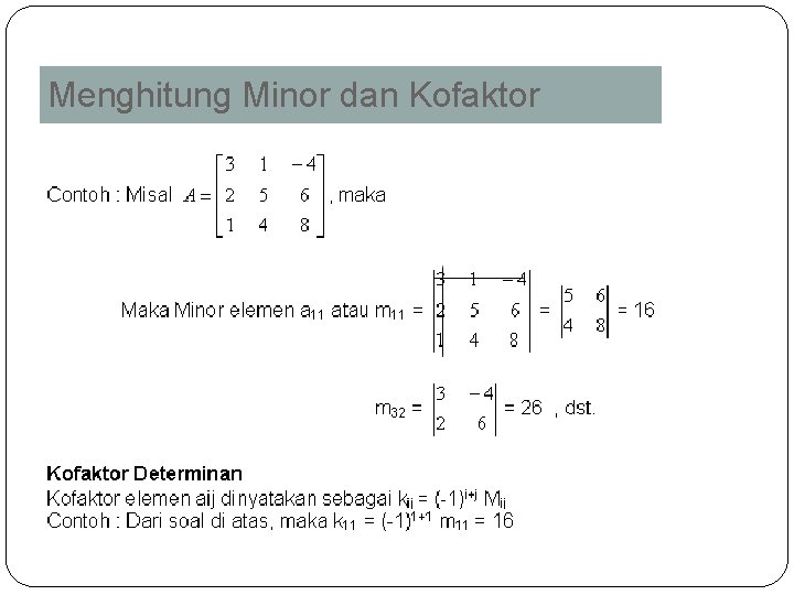DETERMINAN Yan Batara Putra S Si M Si