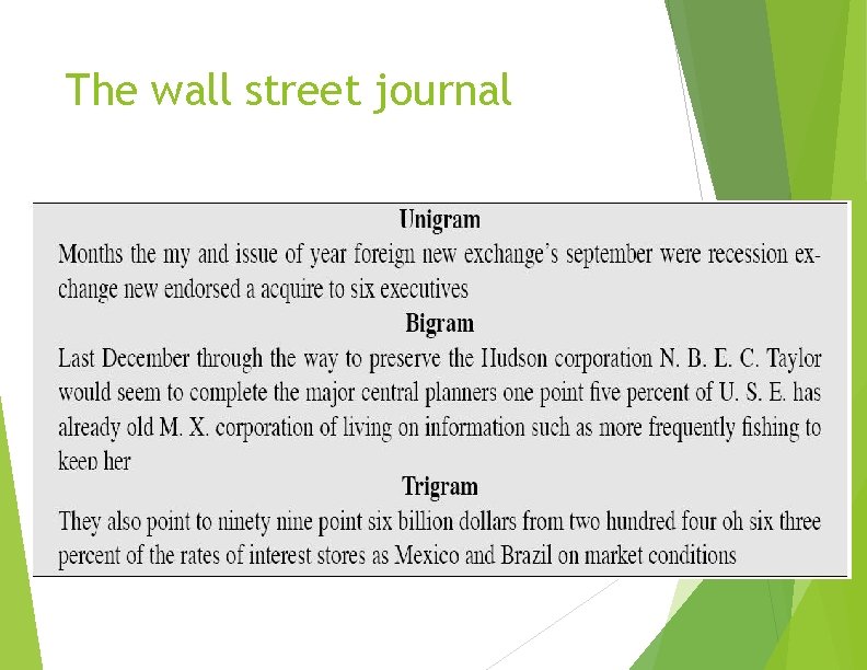 The wall street journal The wall street journal