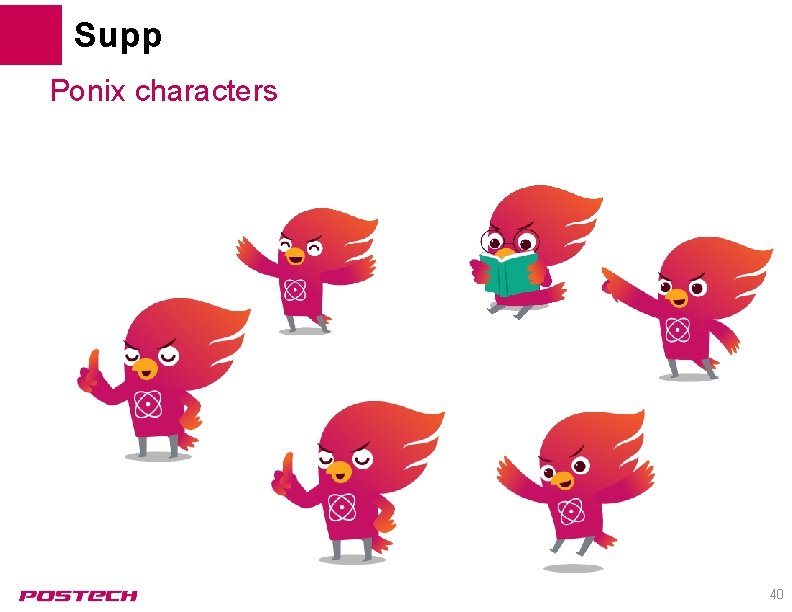 Supp Ponix characters 40 Supp Ponix characters 40