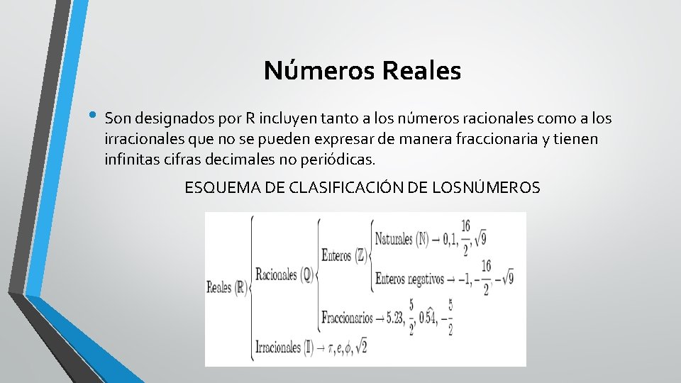 Nmeros reales SEMANA 27 OCTAVO AO BSICO AUTOCONOCIMIENTO