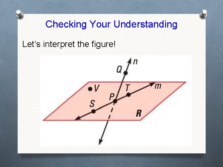 Checking Your Understanding Let’s interpret the figure! 