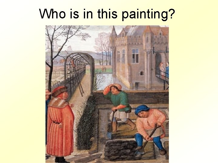 Who is in this painting? 