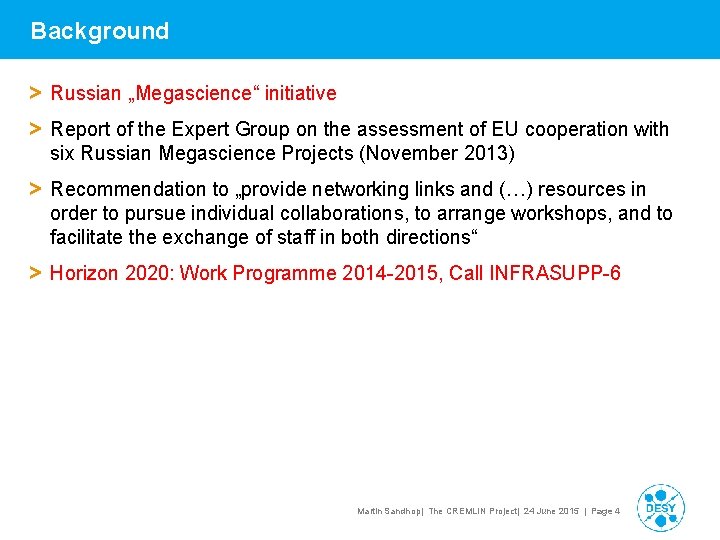 Background > Russian „Megascience“ initiative > Report of the Expert Group on the assessment