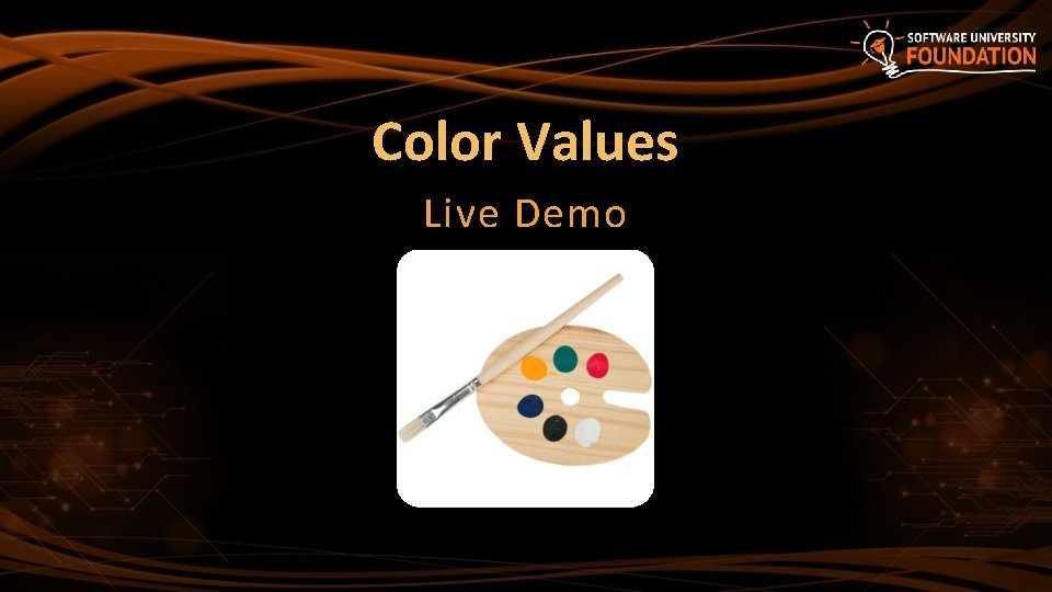 Color Values Live Demo 