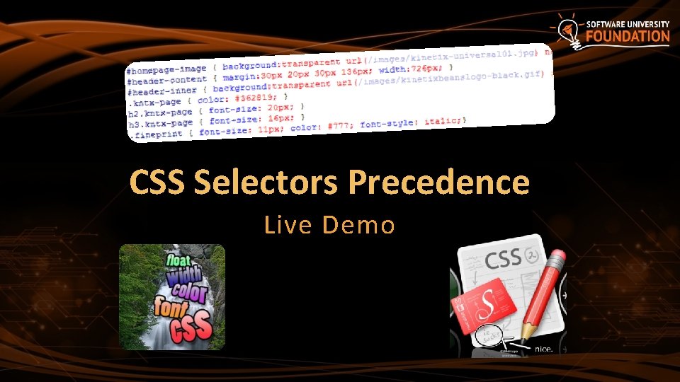 CSS Selectors Precedence Live Demo 