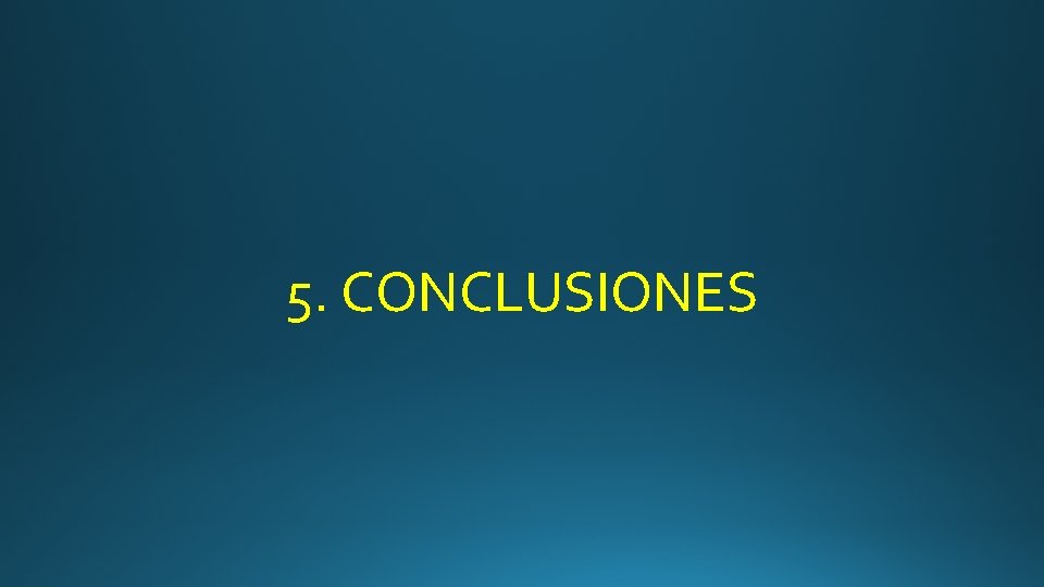 5. CONCLUSIONES 
