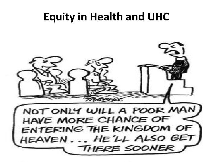 Equity in Health and UHC 