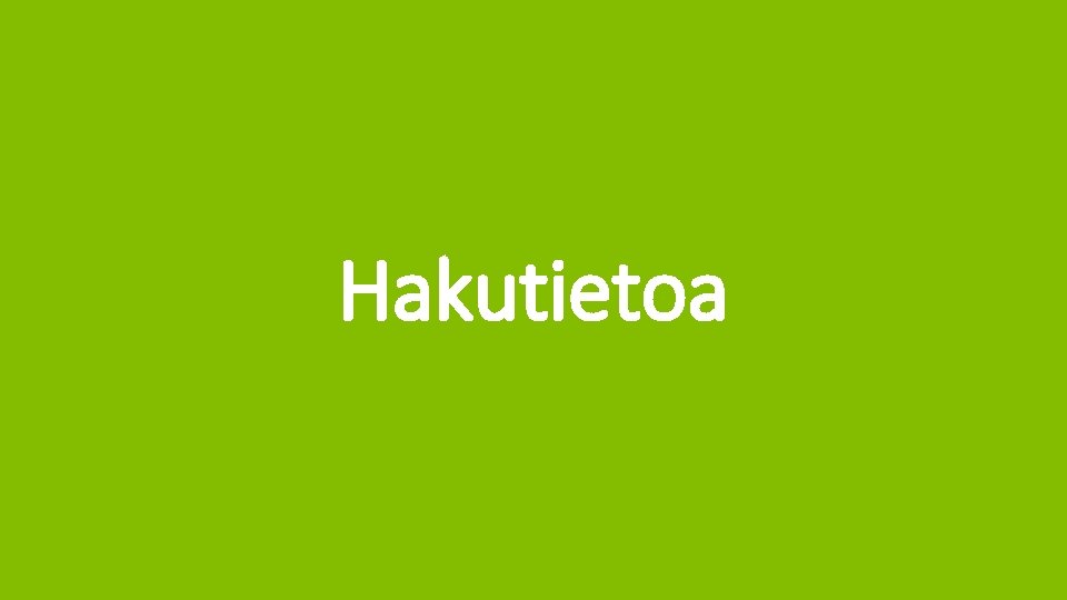 Hakutietoa kerava. fi 