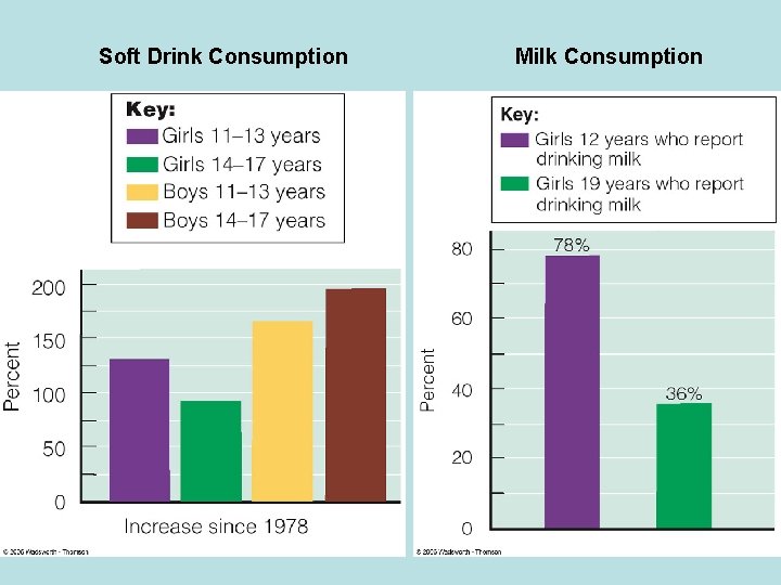 Soft Drink Consumption Milk Consumption 