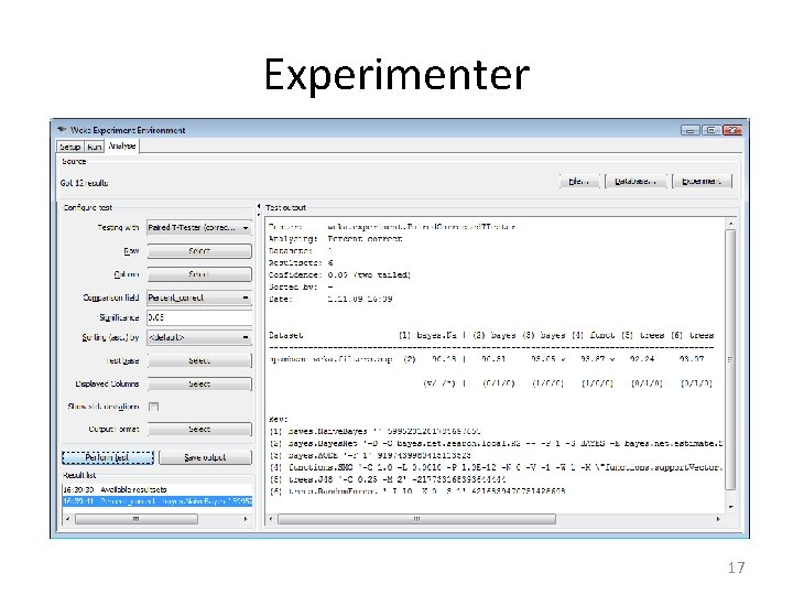 Experimenter 17 