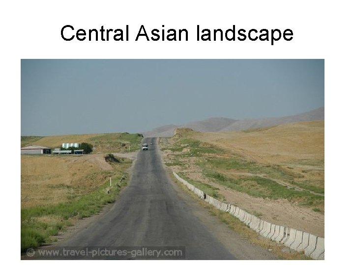 Central Asian landscape 