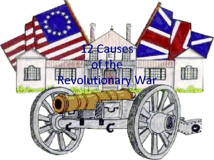 12 Causes of the Revolutionary War The Beginning