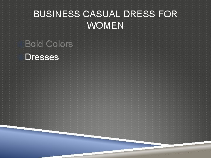 BUSINESS CASUAL DRESS FOR WOMEN Bold Colors Dresses 
