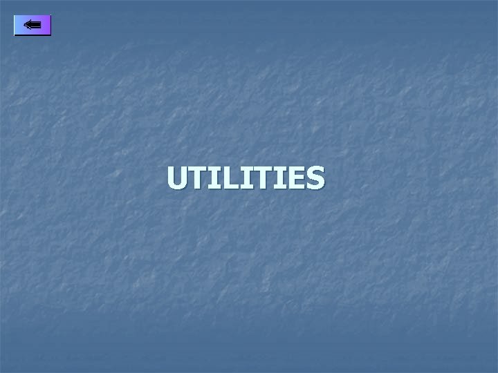 UTILITIES 