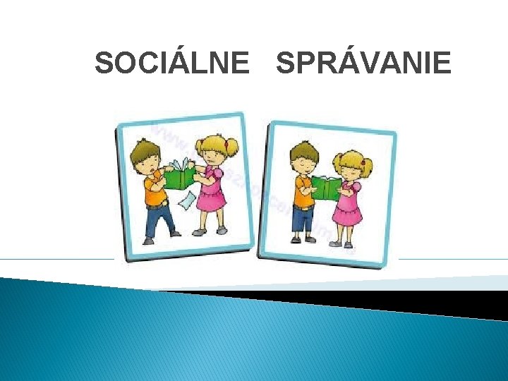 SOCIÁLNE SPRÁVANIE 