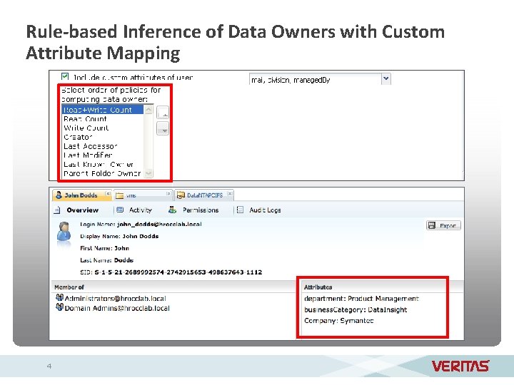 Rule-based Inference of Data Owners with Custom Attribute Mapping 4 