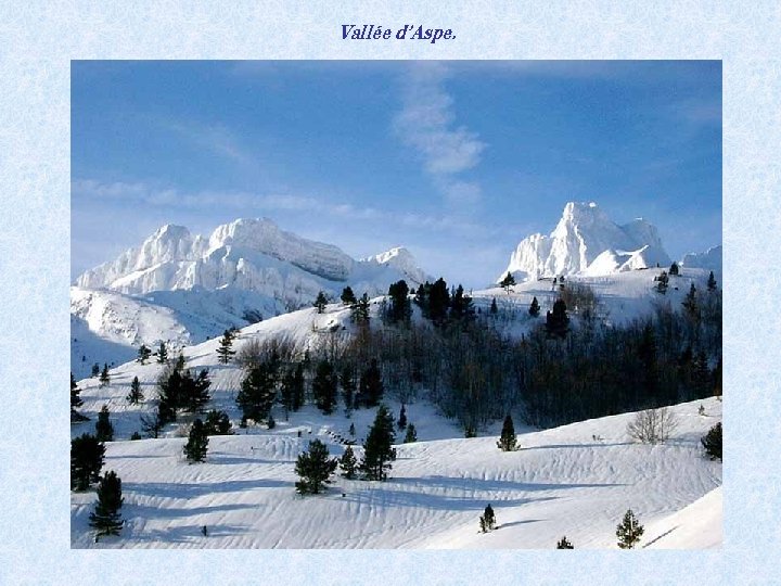 Vallée d’Aspe. 