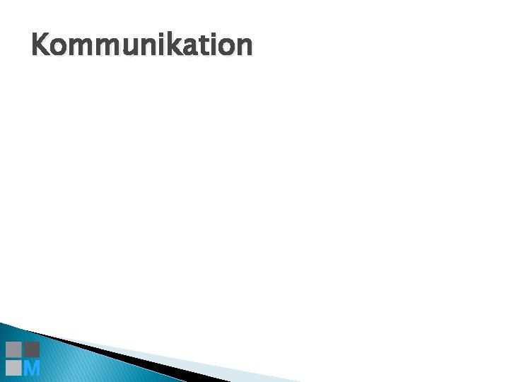 Kommunikation 