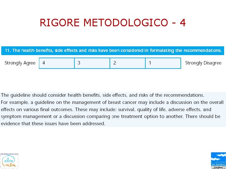 RIGORE METODOLOGICO - 4 