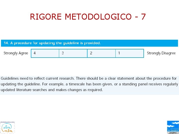RIGORE METODOLOGICO - 7 
