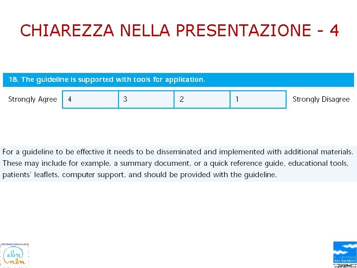 CHIAREZZA NELLA PRESENTAZIONE - 4 