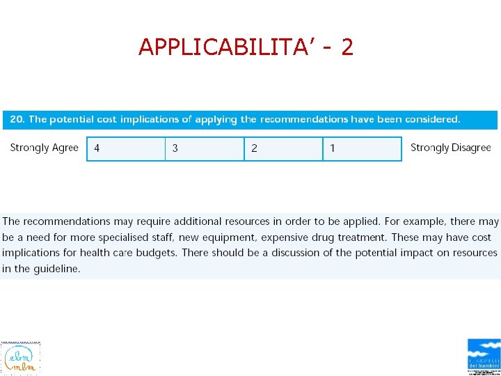 APPLICABILITA’ - 2 