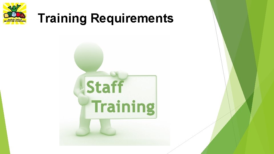 Training Requirements 