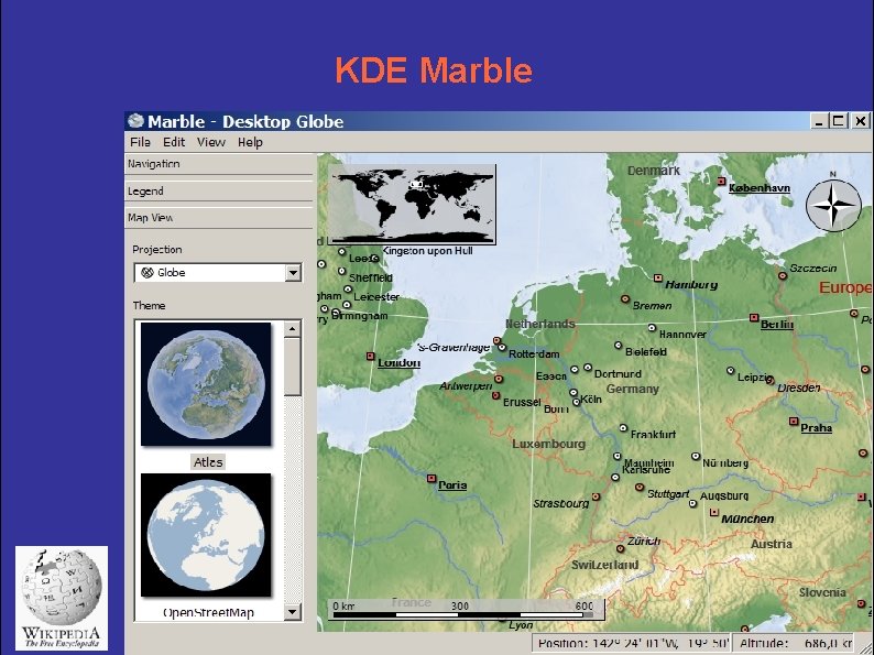 KDE Marble 