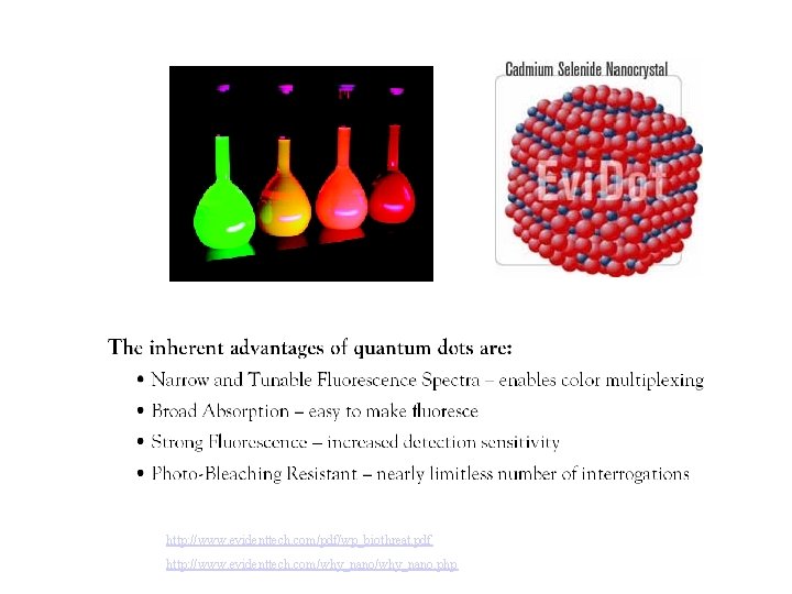 http: //www. evidenttech. com/pdf/wp_biothreat. pdf http: //www. evidenttech. com/why_nano. php 