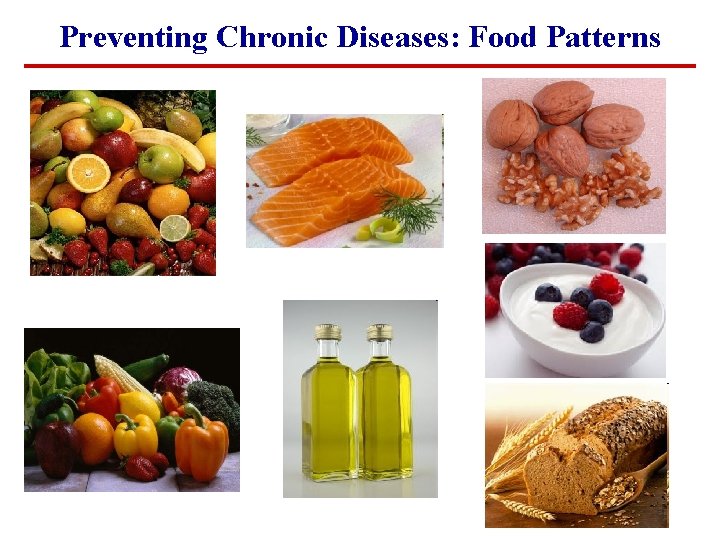 Preventing Chronic Diseases: Food Patterns 