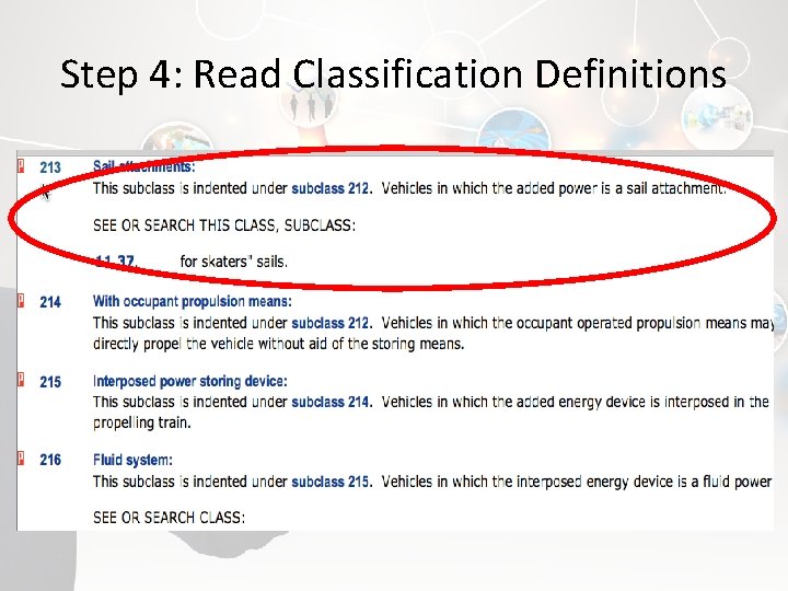 Step 4: Read Classification Definitions 