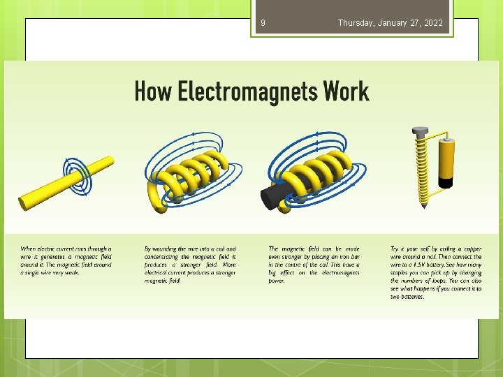 9 Thursday, January 27, 2022 