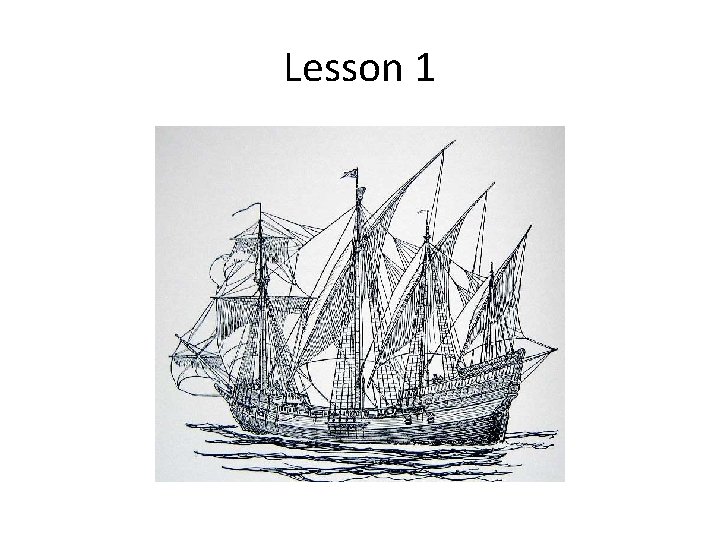 Lesson 1 