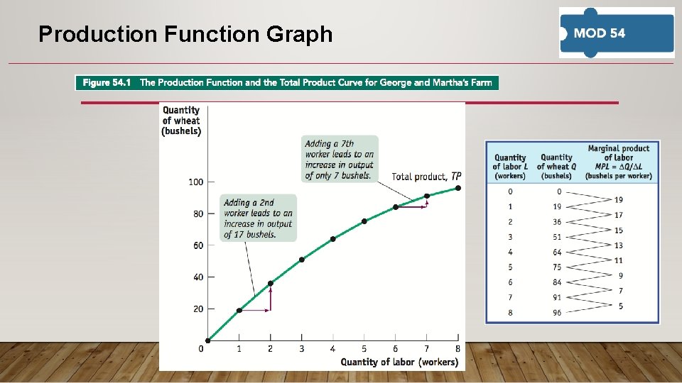 Production Function Graph 