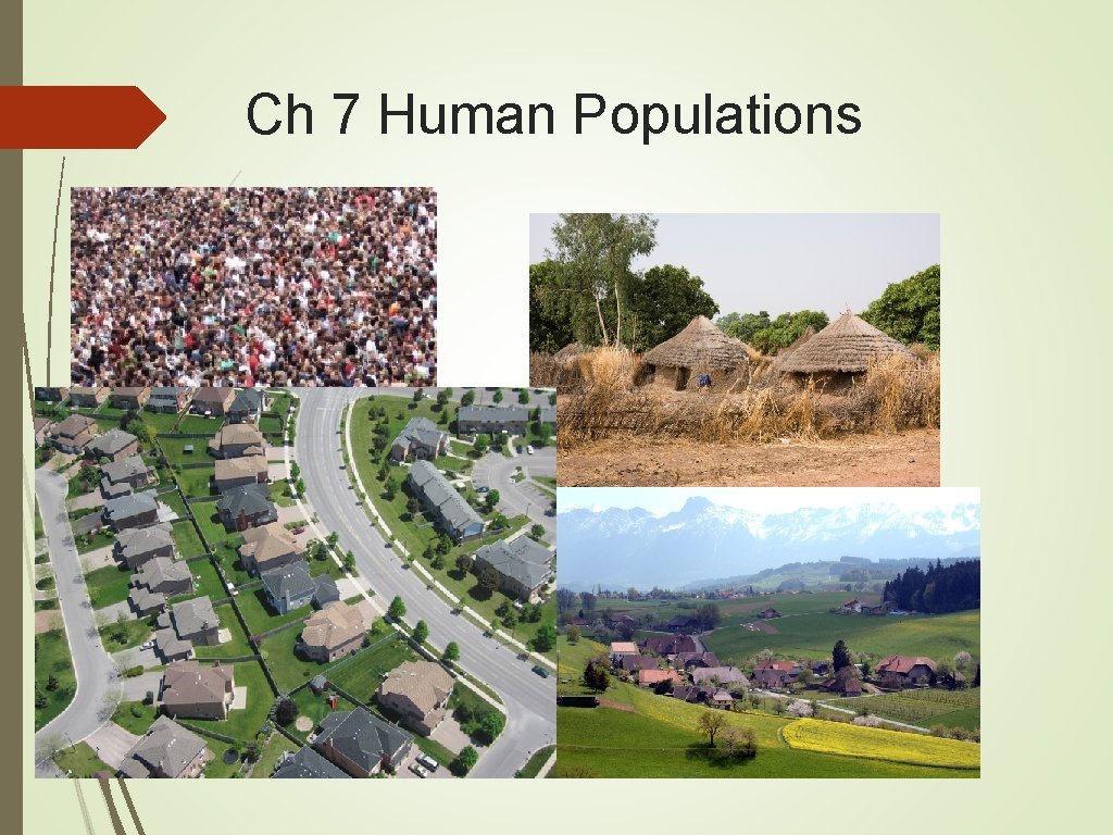 Ch 7 Human Populations 